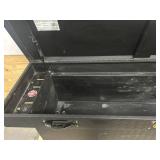 Northern Tool + Equipment Low-Profile Crossover Truck Toolbox with Removable Tray, 69in. x 20in. x 13in., Aluminum, Textured Matte Black, Pull Handle Latches