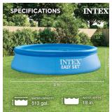 INTEX Easy Set 8 ft x 24in Above Ground Pool, Round Inflatable Swimming Pool, Pump Not Included #28106EH