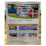 ^Intex 12ft X 30in Easy Set Pool Set, Easy to Install - 28131EH Msrp $119.99