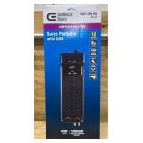 Commercial Eletric Office/Theater Surge Protector with USB
