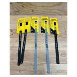 Stanley hacksaw blades! (lot of 5)