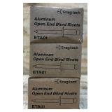 Enegitech Multi Grip Aluminum Steel Mandrel Pop Rivets, Enegitech ET06 Cordless Rivet Gun lot of 15 see description