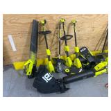 Large Lot of Ryobi Tools- For Parts or Repair