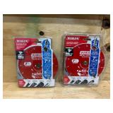 Diablo 7in. Metal Cutting Diamond Disc, Model# DDD070DIA101F (lot of 2)