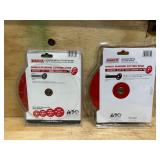 Diablo 7in. Metal Cutting Diamond Disc, Model# DDD070DIA101F (lot of 2)