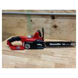 Homelite corded electric chainsaw