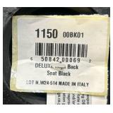 *Deluxe High Back Seat Black