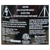 LifeSmart Portable Electric Utility Floor Heater, 5100 BTU, 120 Volts, Model# BGP1506-150 #97990 Msrp $42.99