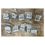 Liberty 1-3/4  Elongated Hex Knob Champange Bronze lot of 10
