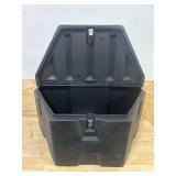 Buyers Products Black Poly Trailer Tongue Truck Tool Box - 18X19X36-in - 1-Year Warranty - Rugged & Weather-Resistant - Trucks Compatible (visibly scratched up)