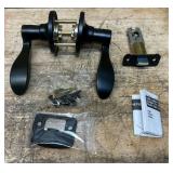 Defiant Simple Series Wave Aged Bronze Hall and Closet Door Lever EVLC2X703B