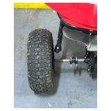 ^Chapin Auto-Stop Tow-Behind Spreader, 150-Lb. Capacity, Model# 8620B #114154 Msrp $219.99