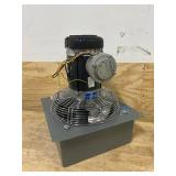 Canarm, 14in. EXHAUST FAN C/W 1/4HP 1725/1140 2 speed, Drive Type Direct, Fan Diameter 14 in, Air Delivery 2190 cfm, Model# AX14-3 MSRP $489