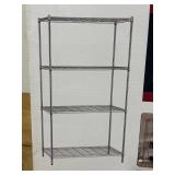 Quantum Storage Systems 4-Shelf Wire Shelving Unit