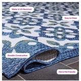 Safavieh Resort Naples Indoor/Outdoor Rug Collection, 8' x 10', $100 Retail - New