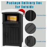 LHBGO Package Delivery Box for Outdoor Storage with Lock, Waterproof for Porch, House, Curbside $181 Retail - Brand New *A