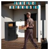 LHBGO Package Delivery Box for Outdoor Storage with Lock, Waterproof for Porch, House, Curbside $181 Retail - Brand New *A