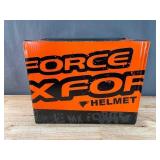 MX Force MHS39 Jet Motocross Helmet - Blue & White - Adult Size Medium - Brand New