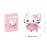 Sanrio Hello Kitty and Friends Building Bricks Toy Figures, 6 Total Character Sets - Brand New
