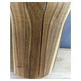 2 Waden Kitchens Utensil Holders - Small & Large Striped Wood - Brand New