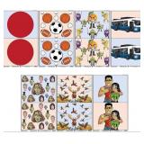 Bullet Quest Target Range Game Set with 7 Unique Designs, 24' x 39.5' - Brand New