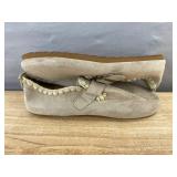 Moccasins - Womens Size 6 - Suede like with Trim - Brand New