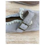 Moccasins - Womens Size 6 - Suede like with Trim - Brand New
