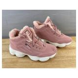 WANWO Women's Pink Faux Fur Shoe Boots, Size 8.5 - Brand New