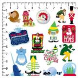 Buddy The Elf Vinyl Sticker Deluxe Variety Pack, 50 Total - Brand New