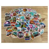 Hawaiian Themed 50 Pack of Stickers - Brand New