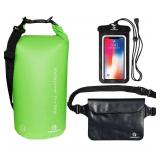 Freegrace Waterproof Dry Bag with Pouches - 20L - Brand New