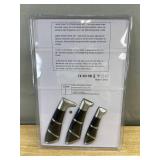 3 Piece High Carbon Stainless Steel Kitchen Knife Set - Brand New