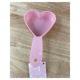 Kitchen Set - Heart Shaped Bowl, Measuring Spoon Set, Silicone Tray, Margarita Glass - Brand New
