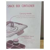 Caperci Snack Box Pink Container - Brand New
