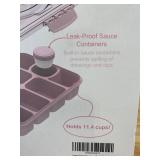 Caperci Snack Box Pink Container - Brand New