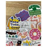 Assorted Inspirational Stickers, 36 Total - Brand New