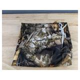 Boys' Camouflage Pants Size Small - Elastic Waist with Drawstring & Side Pockets - New