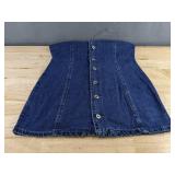 Denim Vest Dress - Women's Size Medium - Brand New