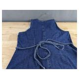 Denim Vest Dress - Women's Size Medium - Brand New