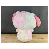 My Melody Rainbow Tie-Dye 15.7' Plush Toy with Blanket - Brand New *A