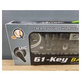 Bandstand MQ-6106 61-Key Electronic Keyboard - Brand New