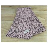 Nike Bell Bottom Pants - Pink Leopard Heart Print, Girls Size 6X - New