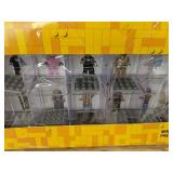 LEGO Minifigure Display Case Holds 16 Figures - Brand New *A