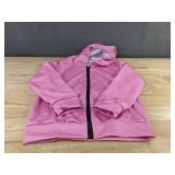 Girls Pink Zip-Up Hoodie & Elastic Waist Pant Set - Girls Size 7-8y - Brand New