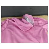 Girls Pink Zip-Up Hoodie & Elastic Waist Pant Set - Girls Size 7-8y - Brand New