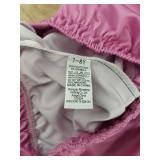 Girls Pink Zip-Up Hoodie & Elastic Waist Pant Set - Girls Size 7-8y - Brand New