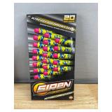 NERF 75 Pro Half-Length Darts & 20 Siren Darts - Brand New *A
