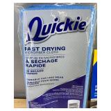 3 Quickie Microfiber Cloths - Stainless Steel & Dusting/Polishing - Brand New *A