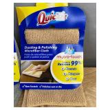 3 Quickie Microfiber Cloths - Stainless Steel & Dusting/Polishing - Brand New *A