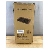 Under-Bed Storage - Black - 31.5" x 16.9" x 6.3" - Brand New